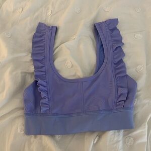 Free People Movement Ruffle Me Up Sports Bra